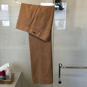 Banana Republic Brown wool trousers, Martin fit size 8, never worn.